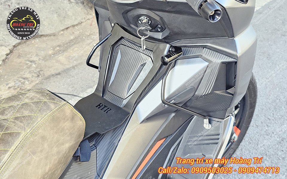 Thêm chiếc Aprilia SR GT 200 trang bị baga giựa HTR CNC