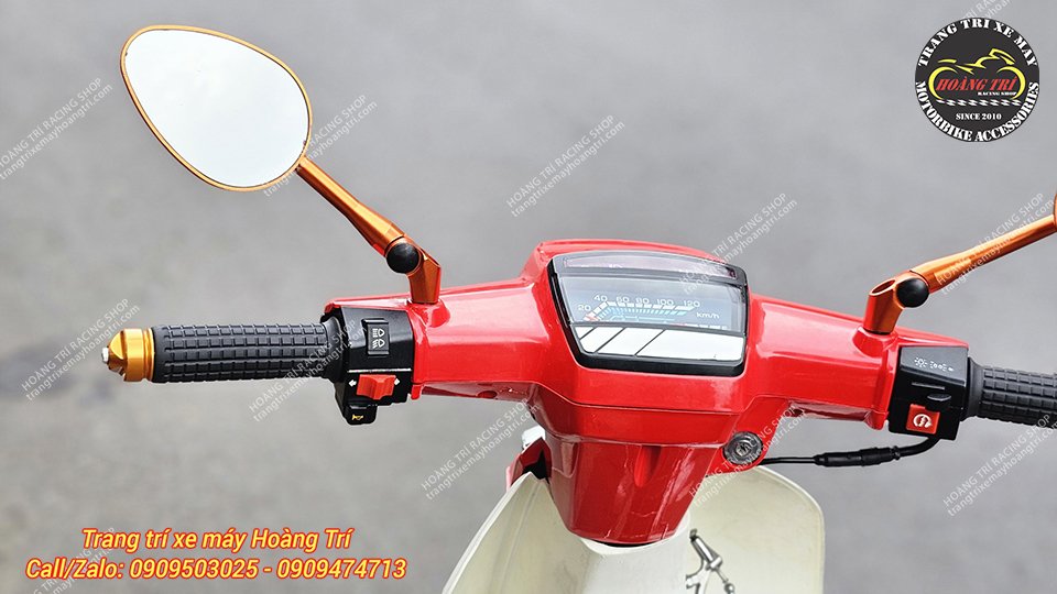 Kính Racing Boy S5 F được trang bị cho xế cưng