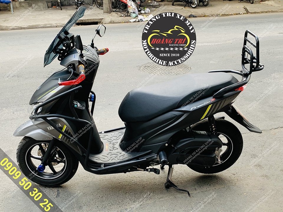 Trọn bộ 2 sản phẩm mang đến kiểu dáng thể thao, cá tính cho xe Yamaha Freego