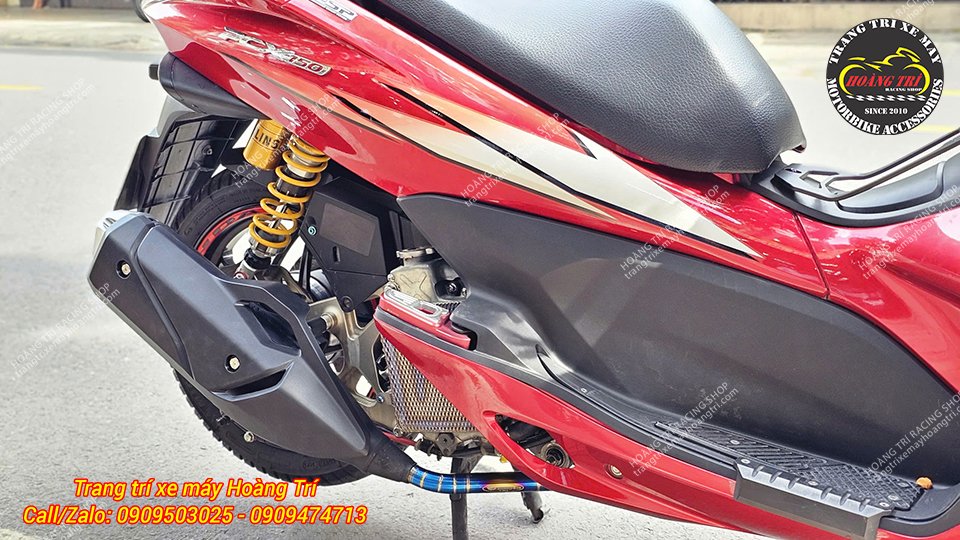 Dàn chân PCX 2011 được nâng cấp toàn hàng hiệu đẳng cấp