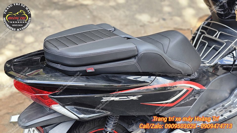 Yên 2 tầng PCX 2014 mẫu HTR0223 mang đến phần yên sau cao hơn