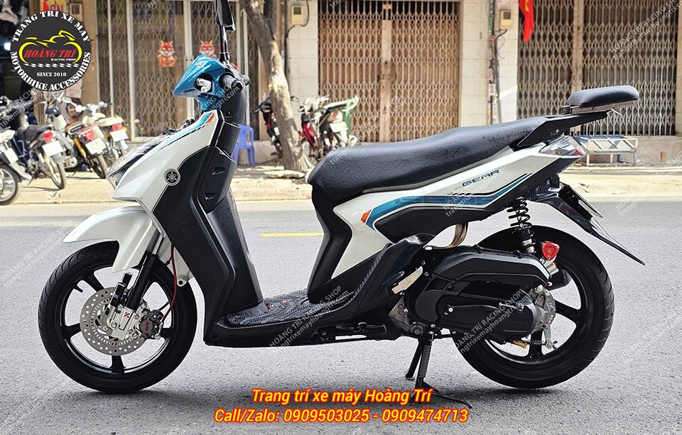 Anh khách trang bị thêm phanh ABS 1 kênh chính hãng Honda cho xe Yamaha Mio Gear 125