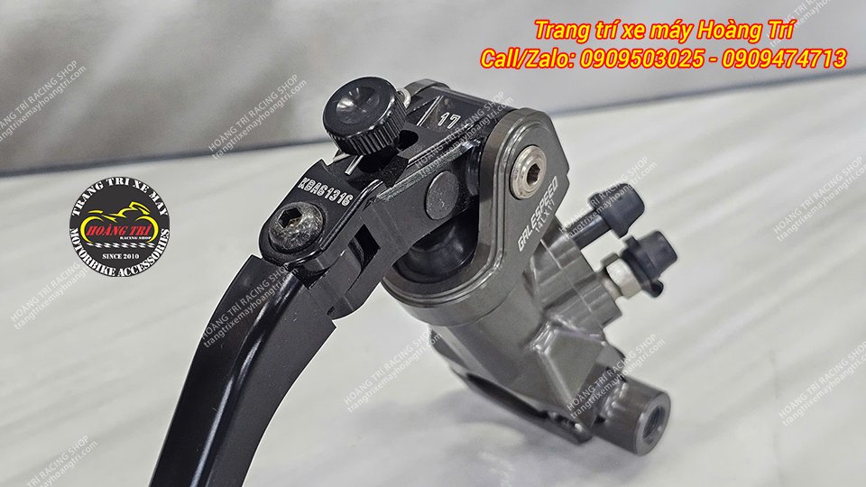 Cận cảnh chi tiết tay thắng GaleSpeed chính hãng