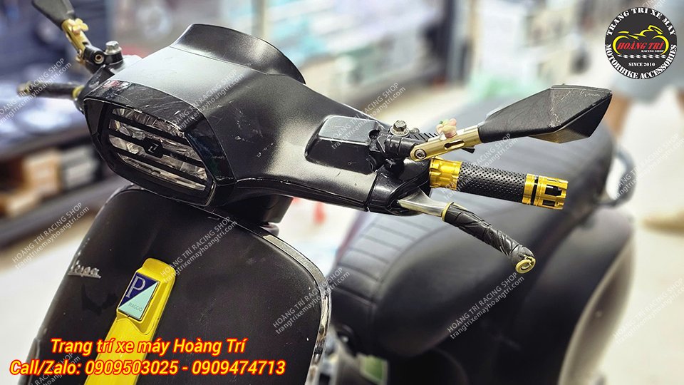 Những hình ảnh trước khi chị khách tiếp tục nâng cấp cho xe