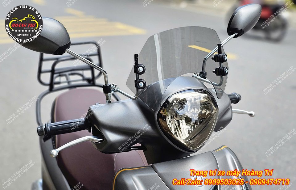 Thêm một mẫu kính chắn gió mới dành cho xe Yamaha Latte