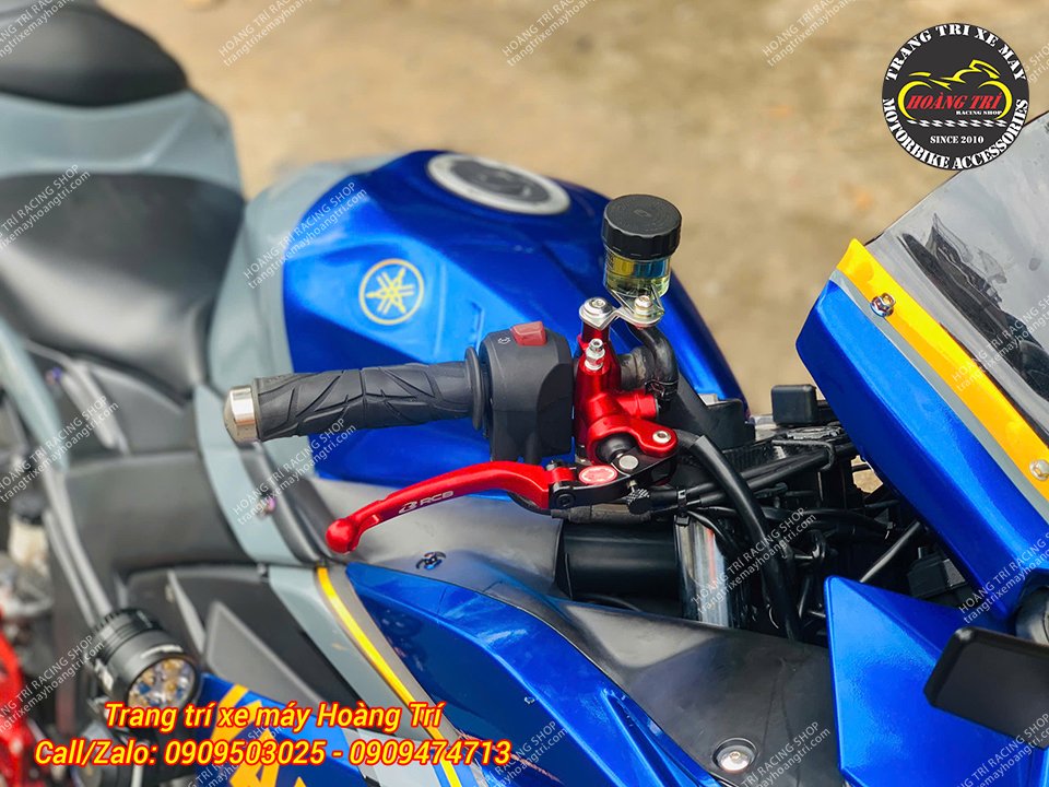 Với chức năng chống gãy, điều chỉnh cự ly tay thắng càng làm tăng tiện ích cho xe Yamaha R3