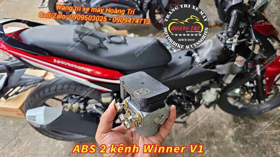 Trên tay cụm bơm ABS chính hãng Honda (2 kênh)