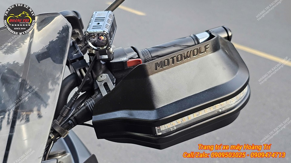 Bảo vệ tay lái MotoWolf trang bị cho xe Fz 150