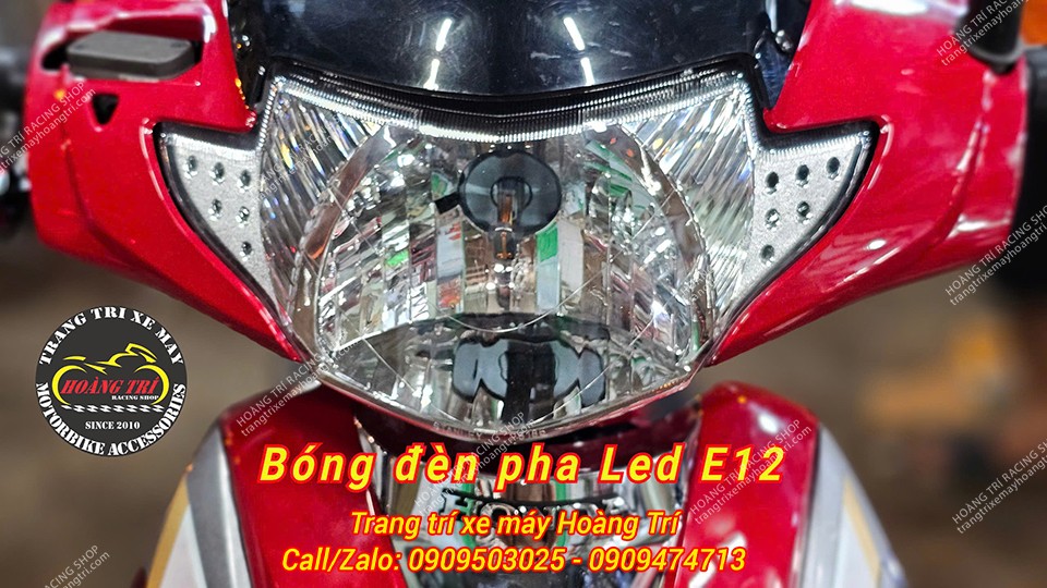 Đèn pha LED E12 đang được nhiều anh em lựa chọn