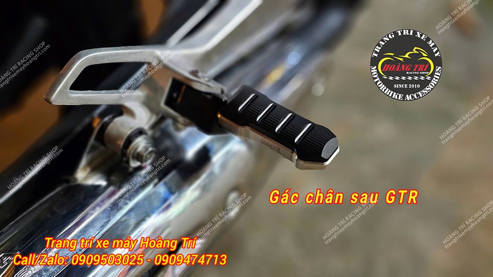 Gác chân sau được thay thế bằng gác chân GTR Thái Lan