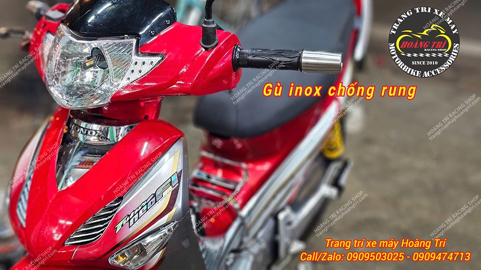 Gù chống rung mang lại sự khác biệt và thu hút cho xe