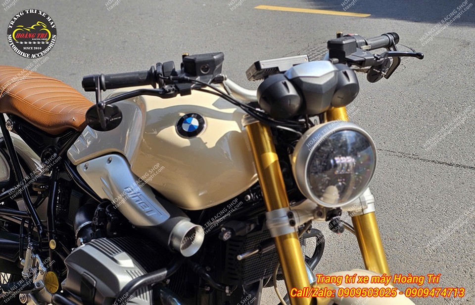 Chiếc BMW R NineT 1170cc trông rất phong cách cùng kiểu dáng nhỏ gọn