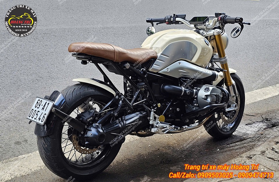 Chỉ vài phụ kiện nhỏ nhưng mang đến sự thay đổi lớn cho xe BMW R NineT 1170cc