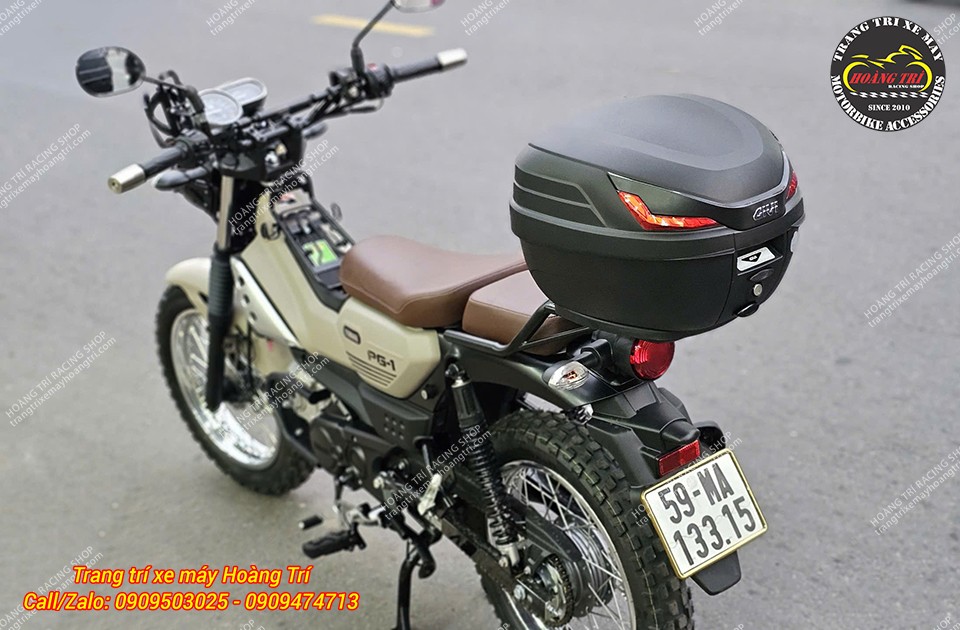 Thùng Givi B27NX được trang bị cho chiếc PG-1