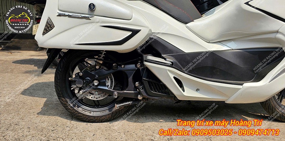 Full set body kit Goldwing đã được lắp đặt hoàn thiện cho tiểu Goldwing PCX 2014