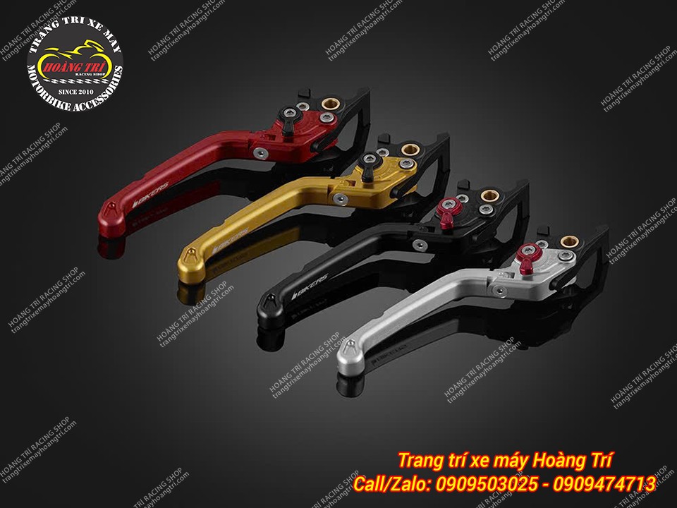 Tay thắng Biker chính hãng HO405 với 4 màu sắc: bạc, đen, gold và đỏ