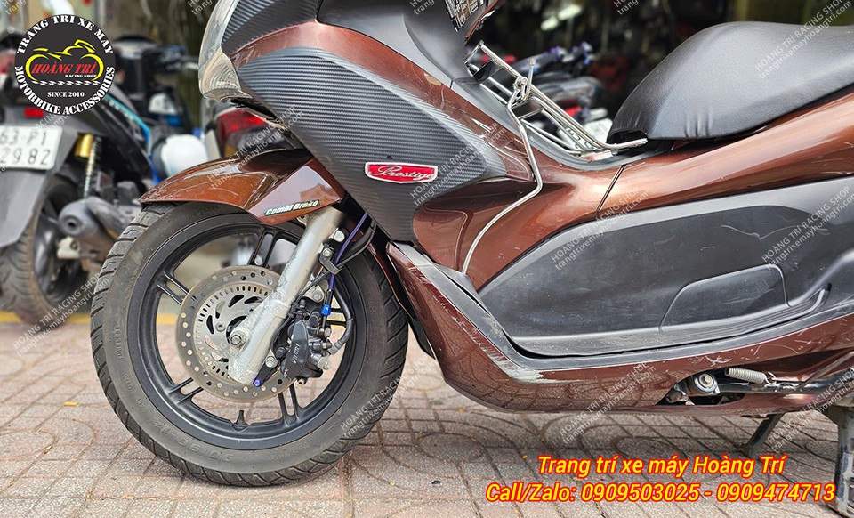 An toàn, hiện đại và đẹp mắt hơn trên chiếc PCX của bạn