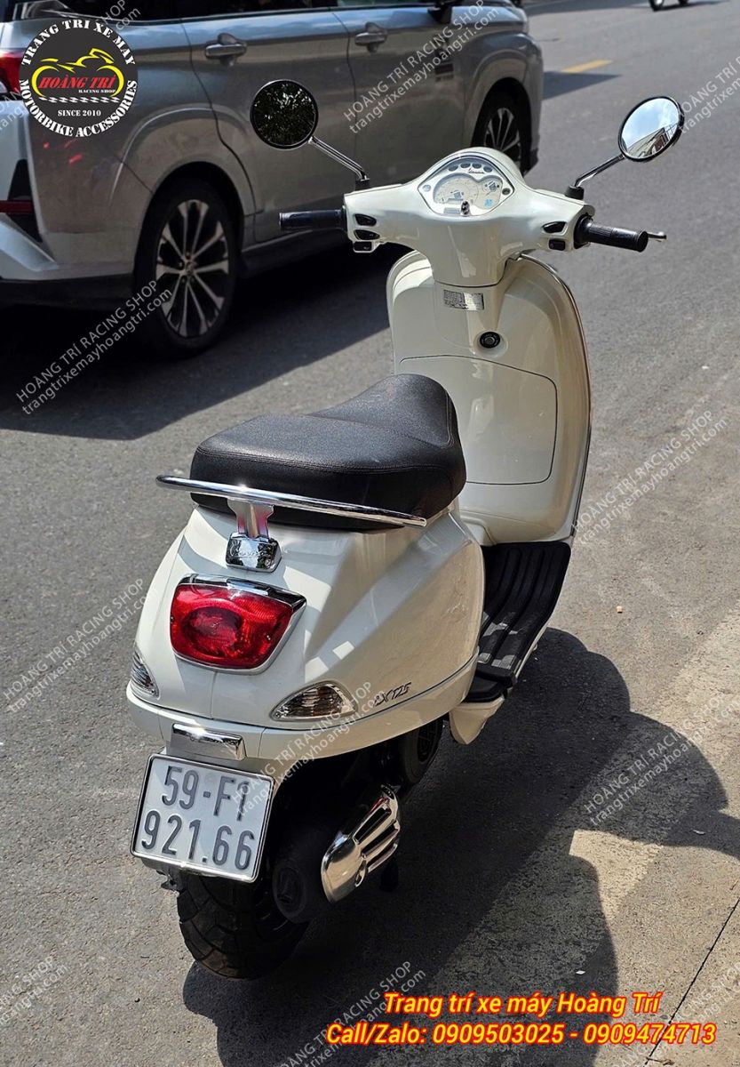 Cùng bắt đầu xem sự thay đổi ngoạn mục của Vespa LX thành Vespa Sprint