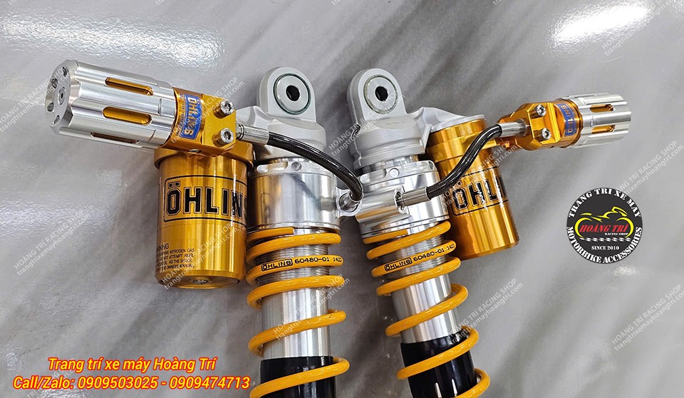 Bộ đôi mang đến một góc nhìn khác của sự đẳng cấp trên phuộc Ohlins