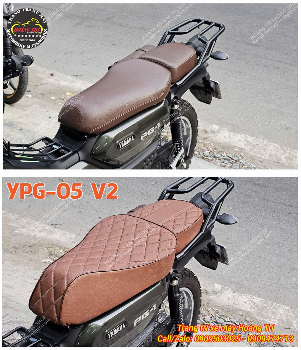 Diện mạo xe trở nên khác biệt rõ rệt sau khi nâng cấp với mẫu yên YPG-05 V2