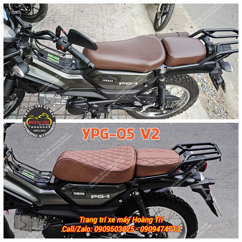 Mẫu YPG-05 V2 mang lại phong cách mới mẻ và nổi bật hơn cho xe