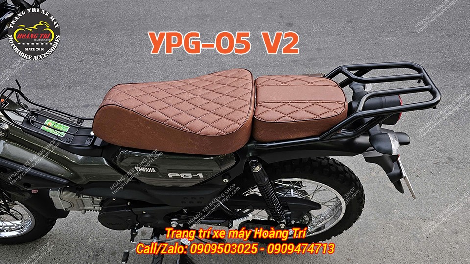Anh khách nâng cấp thêm baga sau để gia tăng tiện ích khi sử dụng