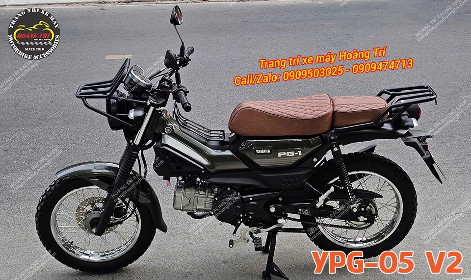 Thiết kế của mẫu YPG-05 V2 góp phần tăng tính thẩm mỹ tổng thể cho xe