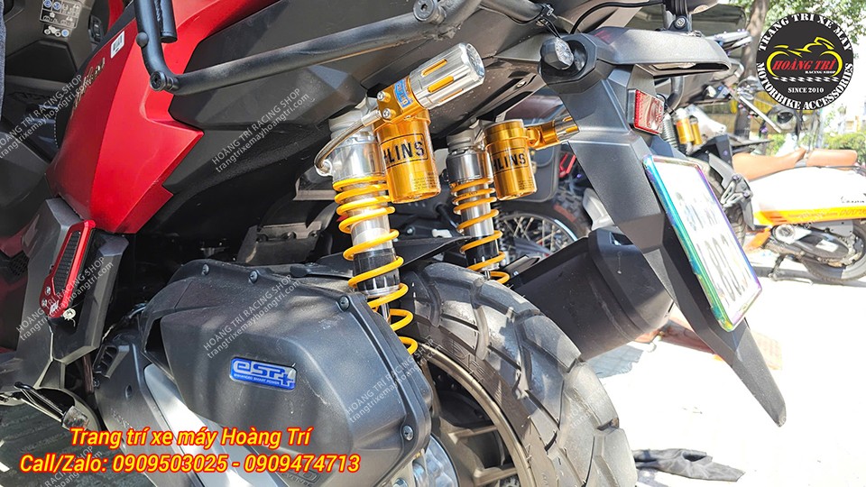 HPA TTX V2 lắp cùng với cặp phuộc Ohlins HO945