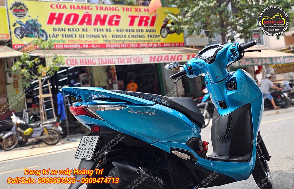 Các lựa chọn sơn gồm: sơn dàn áo thường, sơn kết hợp áo nhám, hoặc sơn toàn bộ xe.