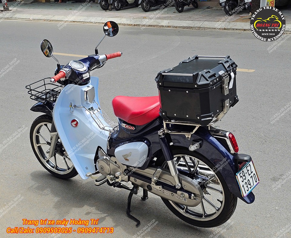 Giải quyết vấn đề không gian chứa đồ cho Super Cub nhanh chóng