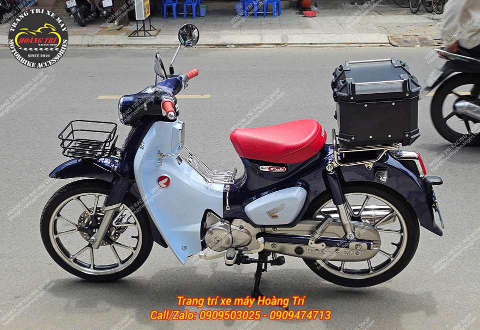 Tuy nhiên khi nâng cấp thùng sau X1R sẽ không chở được thêm người phía sau