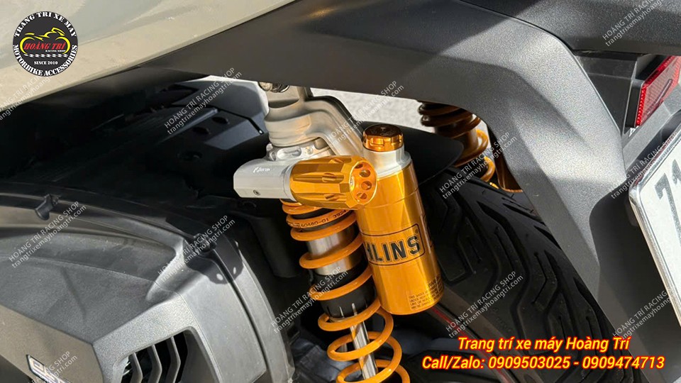 HPA Hyyo được nâng cấp cho phuộc Ohlins chính hãng