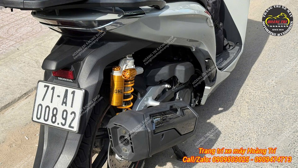 Lắp đặt nhanh chóng và dễ dàng cho phuộc Ohlins chính hãng