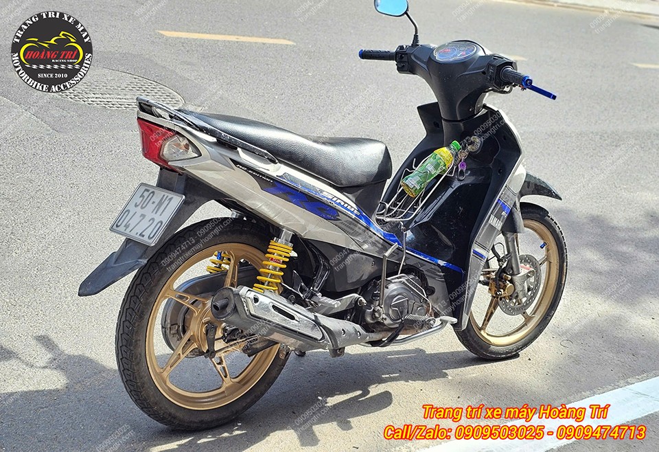 Cải thiện ngoại hình và cảm giác nhún khi nâng cấp phuộc