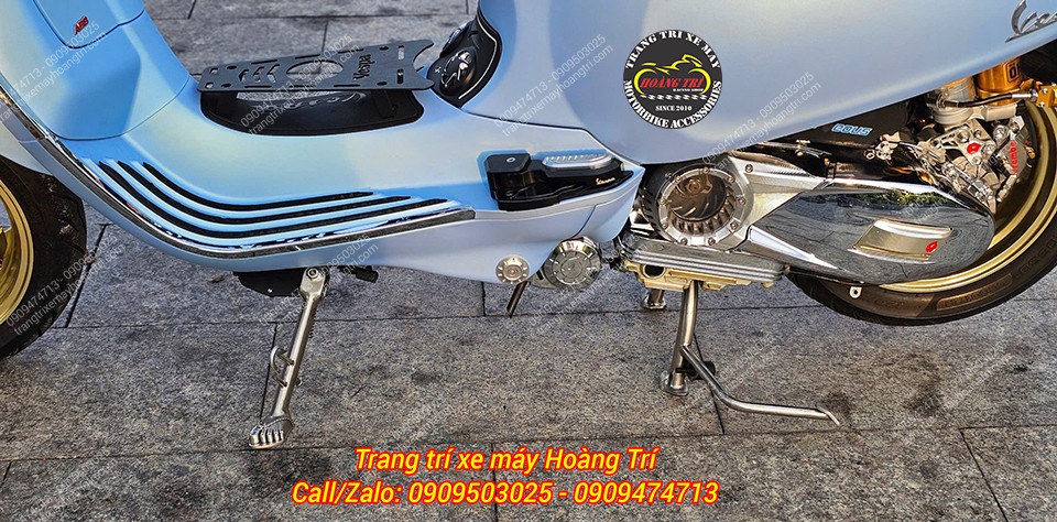 Thiết kế độc đáo mang lại trải nghiệm hoàn toàn mới cho chiếc Vespa