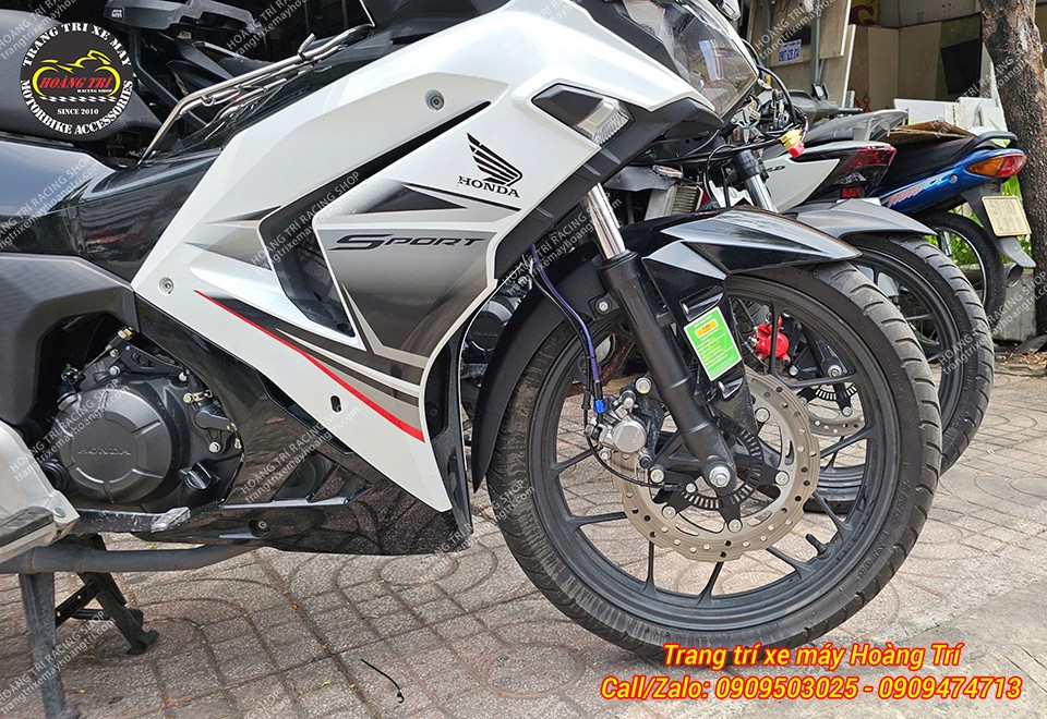 Vành xung ABS - Một trong những điểm dễ dàng nhận biết xe độ phanh ABS