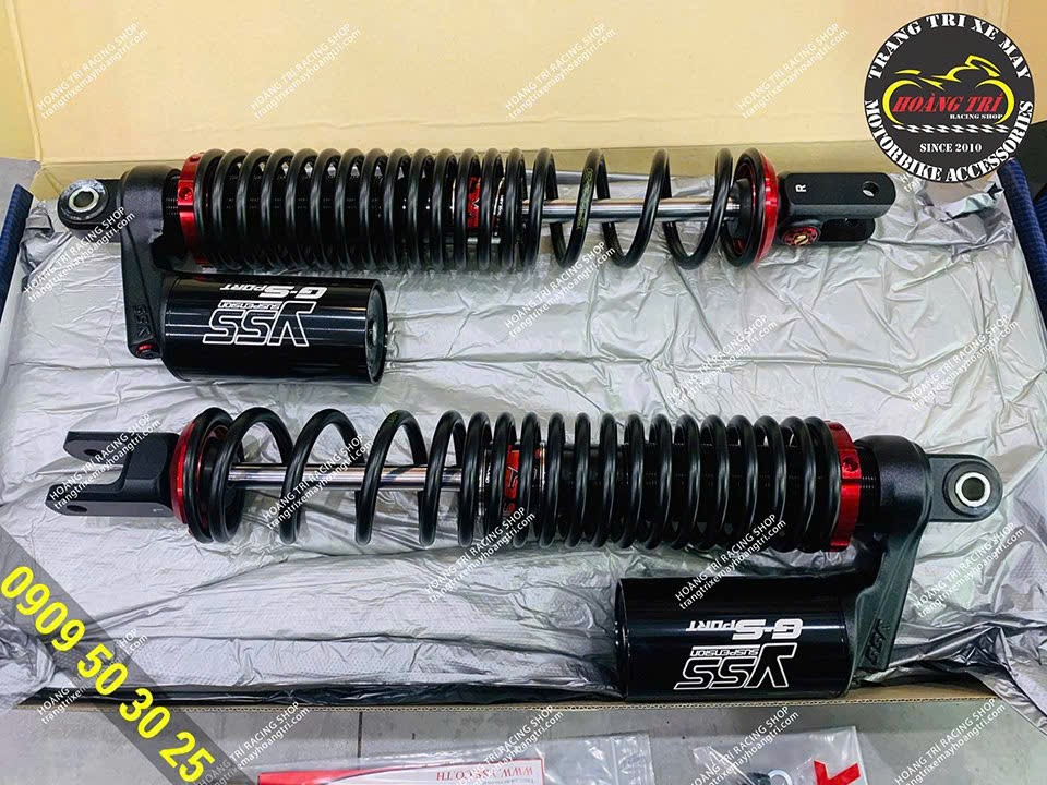Chủ xe đã trang bị cho xe bộ phuộc YSS G-Sport, nhìn cận cảnh đầy ấn tượng