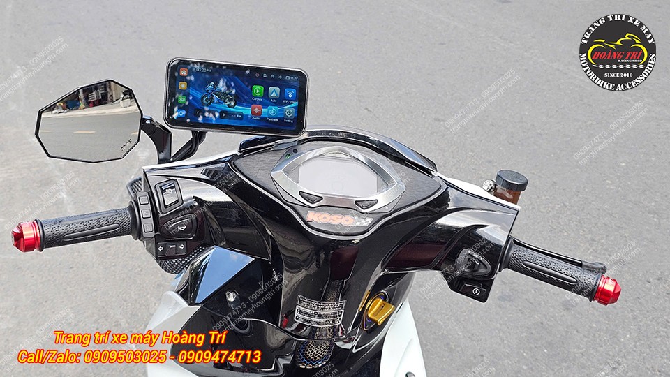Màn hình có kích thước lớn 6.25 inch, tương đương một số dòng iPhone hiện tại