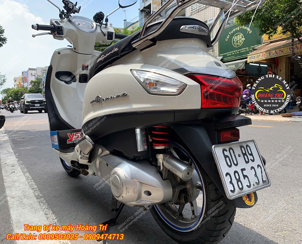 Cải thiện độ êm ái trên những cung đường dằn xóc, đồng thời tăng tính thẩm mỹ cho Grande 2014