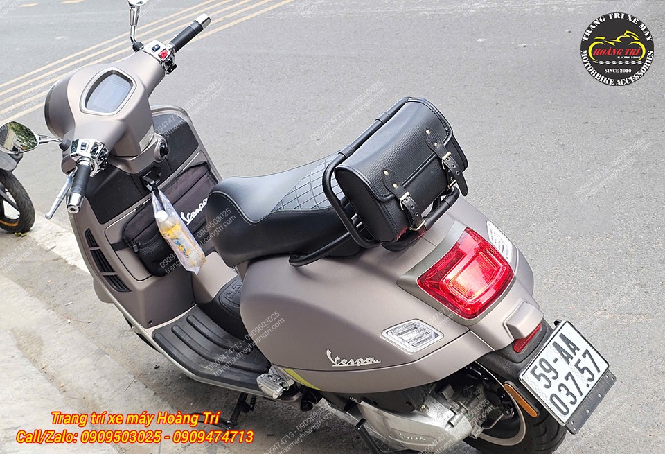Cặp đôi phụ kiện đẹp mắt và tăng tính tiện ích cho chiếc Vespa GTS