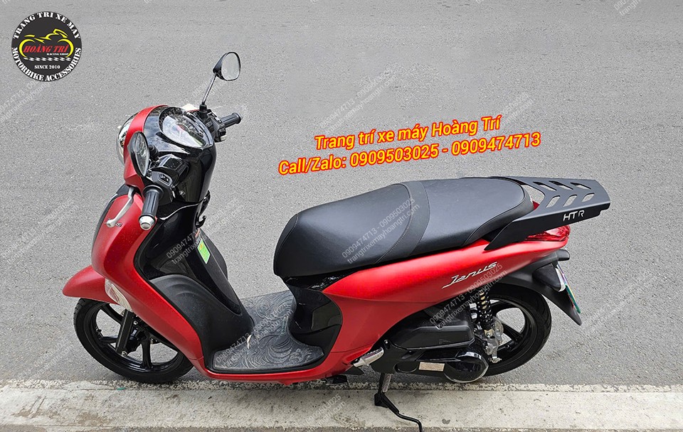 View bên trái cũng cho thấy baga HTR làm nổi bật phần đuôi xe Janus