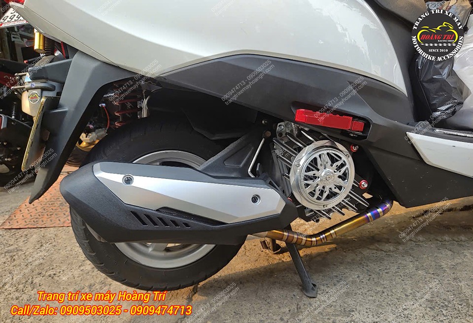Thiết kế góc cạnh giúp xe trông cá tính và mạnh mẽ hơn
