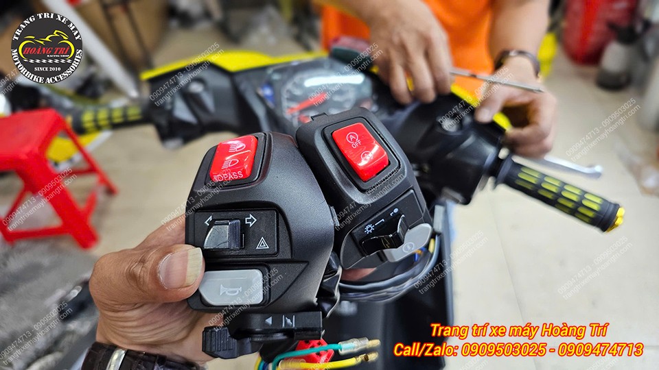 Ngoại hình của chiếc Mio M3 trở nên bắt mắt và ấn tượng hơn sau khi được trang bị