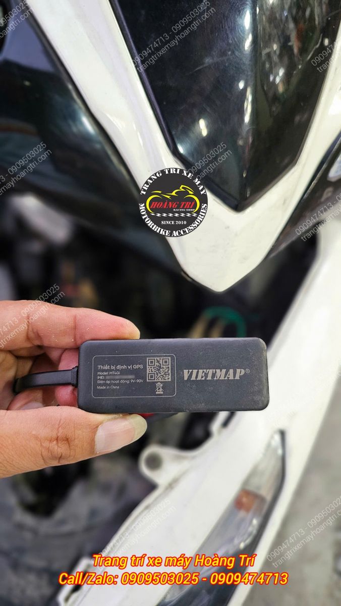 Mẫu Airblade 2014 cũng vừa được trang bị thêm bộ định vị MT4Gi