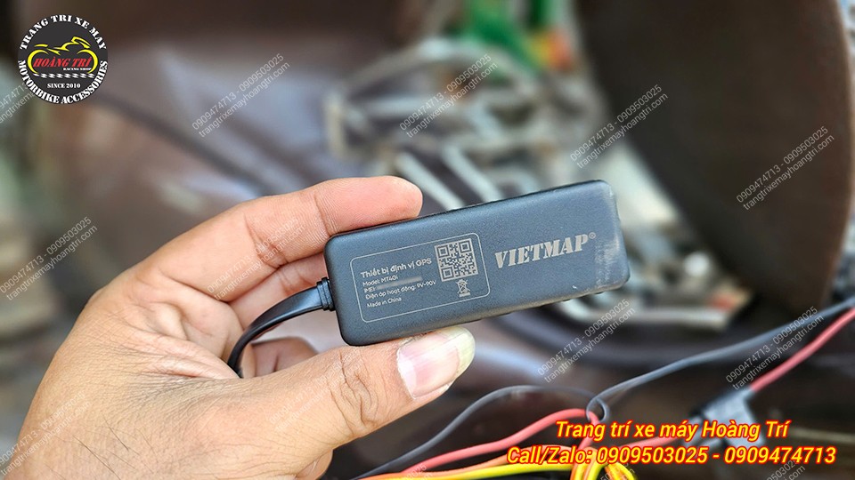 Kích thước nhỏ bằng chiếc hộp quẹt nên dễ dàng cất gọn trong xe
