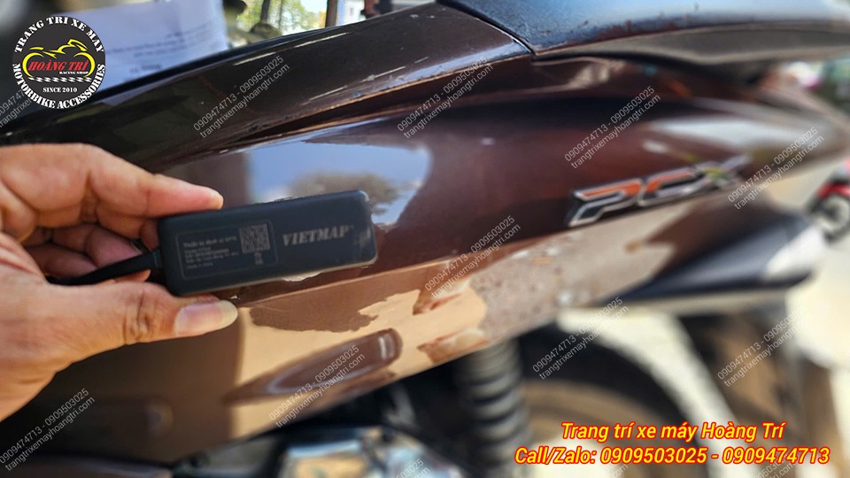 Tất cả các dòng xe đều có thể lắp định vị để tăng khả năng bảo vệ phương tiện