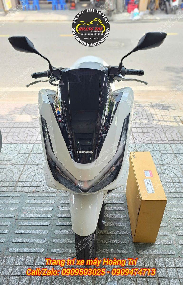 Khi hoàn tất, shop sẽ gửi trả lại kính chắn gió zin của xe