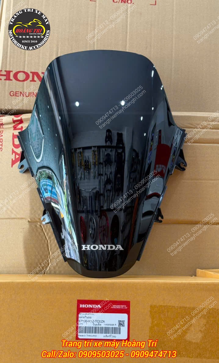 Kính chắn gió PCX 160 2025 bản Thái Lan vừa cập bến Hoàng Trí Shop