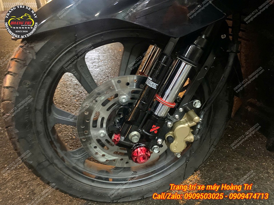 PCX 150 Hybrid được trang bị phuộc trước Upside Down Kingham cực chất