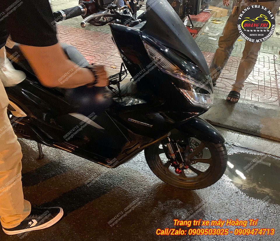 Hoàn tất kiểm tra hoạt động của phuộc Kingham và bàn giao xe đến tay khách